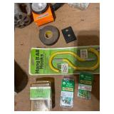 Workshop Tool and Hardware Lot with Vintage Funnels and Bobcat Panel Filter