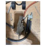 Workshop Tool and Hardware Lot with Vintage Funnels and Bobcat Panel Filter
