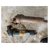 Pair of Used PTO Drive Shafts with Yoke Ends