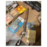 Mixed Lot of Vintage Hand Tools, Rat Traps, and Hardware Accessories with Metal Case