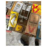 Mixed Lot of Vintage Hand Tools, Rat Traps, and Hardware Accessories with Metal Case