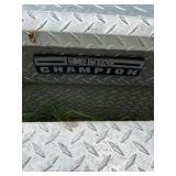Delta Champion Aluminum Truck Tool Box with Assorted Hand Tools