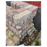 Large Lot of Assorted Concrete Landscaping Bricks and Pavers