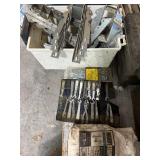 Assorted Electrical Wiring Straps, Peg Hooks, and Miniature Wrench Set