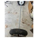 Wheel and Axle Assembly with 4.80/4.00-8 Tires