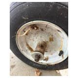 Wheel and Axle Assembly with 4.80/4.00-8 Tires