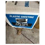 Garage Tool and Supply Lot with Power Painter, Plastic Sheeting, and Accessories