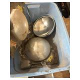 Collection of Trailer Hitches, Ball Mounts, Chains, and Towing Accessories