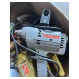 Mixed Lot of Vintage Power Tools and Hand Tools including Jigsaws, Circular Saw, and Accessories
