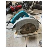 Assorted Power Tools and Hand Tools Lot Including Circular Saws, Grinders, Impact Wrench, and Hammers