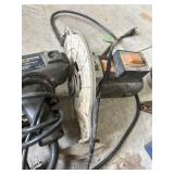 Assorted Power Tools and Hand Tools Lot Including Circular Saws, Grinders, Impact Wrench, and Hammers
