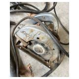 Assorted Power Tools and Hand Tools Lot Including Circular Saws, Grinders, Impact Wrench, and Hammers