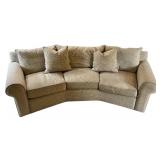 Custom-Designed Neutral Three Seat Sofa