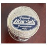 Karshi Jerusalem Wine Fountain and 2 Corbell & Co Silver Plated Goblet Set