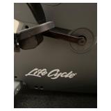 Life Fitness LifeCycle C3 Upright Exercise Bike with Console