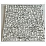 Tiffany & Co. Sierra Crystal Square Ice Pattern Tray