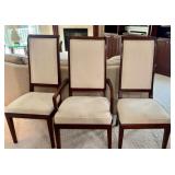 Asian Inspired Dining Table with Chairs