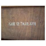 Asian Inspired Dining Table with Chairs