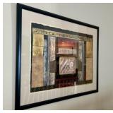 Large Framed Original Mixed Media Art by McKesson