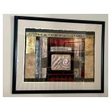 Large Framed Original Mixed Media Art by McKesson