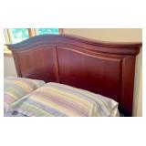 Thomasville Impressions Queen Wooden Bed Frame and Nightstand