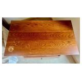 Thomasville Wooden King Size Headboard / Bed Frame and Coordinating Nightstand