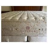 Thomasville Wooden King Size Headboard / Bed Frame and Coordinating Nightstand