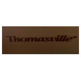 Thomasville King Poster Wooden King Size Bed Frame with Two Matching Nightstands