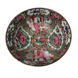 Chinese Decorative Bowl, Cloisonné Jar with Lid, and Enamel Egg on Stands