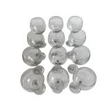 Set of 12 Lenox Dots and Lines Balloon Wine Glasses