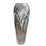 Collection of 7 Small Cut Glass Bud Vases and Candy Dish including Orrefors Sweden