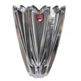 Collection of 7 Small Cut Glass Bud Vases and Candy Dish including Orrefors Sweden