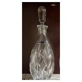 Pair of Cut Crystal Decanters with Stoppers