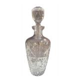 Pair of Cut Crystal Decanters with Stoppers