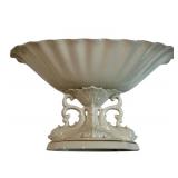 Lenox Porcelain Footed Centerpiece Bowl with 24K Gold Trim