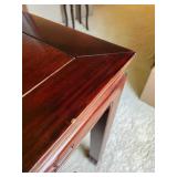 Asian Inspired Dining Table with Chairs