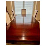 Asian Inspired Dining Table with Chairs