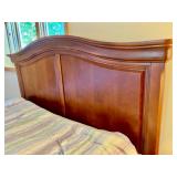 Thomasville Impressions Queen Wooden Bed Frame and Nightstand