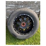 20" black rims