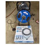 Drain cleaner with extension
