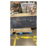 Used Steel Fuel Transfer Tank with Pump and Hose