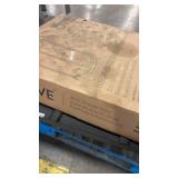 OVE 32 in. Matte Black Shower Door Model 15SGP-BREE32-BLKAC