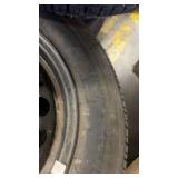 Set of 7 Bridgestone T135/80D16 and 195/65R15 Spare Tires with Steel Rims