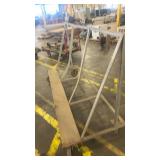 Heavy Duty Mobile A-Frame Cart with Casters