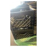 Pallet of Plastic Milk Crates