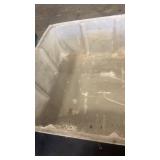 Large Heavy-Duty Plastic Utility Bin