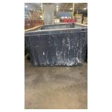 Large Heavy Duty Plastic Utility Tote Bin