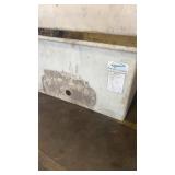 Poly Processing Rectangular Storage Tank with Drain Hole