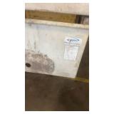 Poly Processing Rectangular Storage Tank with Drain Hole