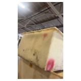 Poly Processing Large Rectangular Plastic Storage Tank with Valve